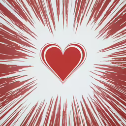 a heart is in the center of this background