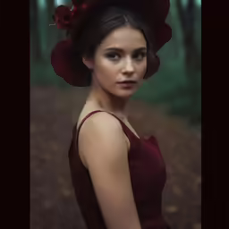 a beautiful young woman posing for a photo