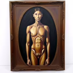 painting of a naked woman