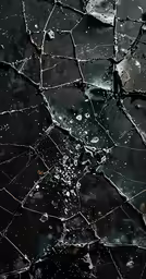 water drops on the cracked surface and tree bark