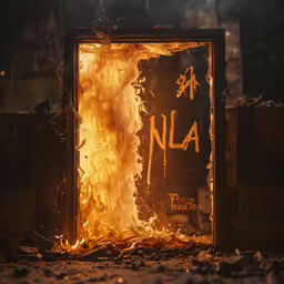 the inside of a fire burning inside of a fire place