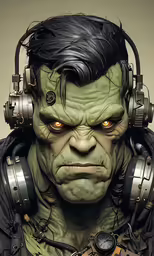 an art print of the character hulk in avengers