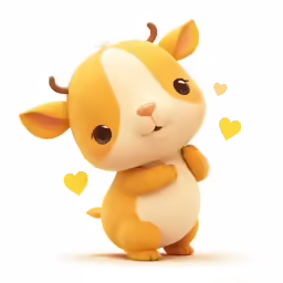a yellow and white cute dog holding on to the arm