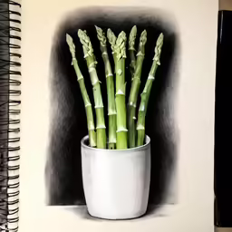there is a picture of a potted plant in a book