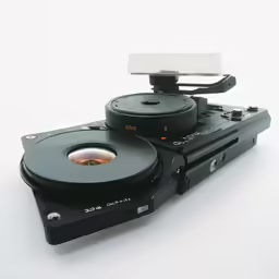 a digital djr with an in - dash camera attached