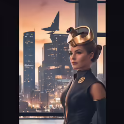 a beautiful young lady in the star trek movie
