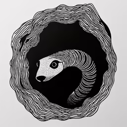 an image of an art piece with lines in the center
