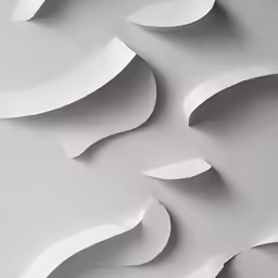 the surface of a wall that has many wavy lines and curves in it