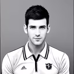 a photo of a young man with a soccer jersey