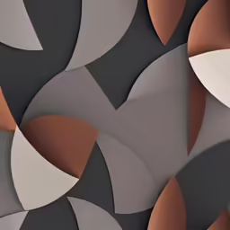 a black and brown abstract design