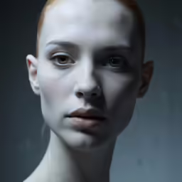 a woman in white and black makeup has a weird look on her face