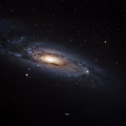 an image of an astronomical object with lights on
