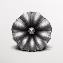 a large metal object with white background