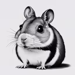a mouse that is looking at the camera