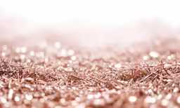 a close up view of an empty field