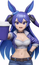 a girl that is holding onto a cup