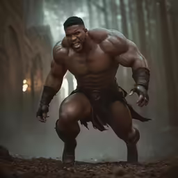 the character in the book gladiage appears to be a beast