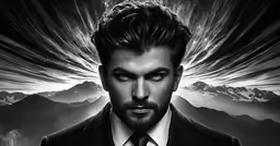 the actor is dressed in a suit and tie