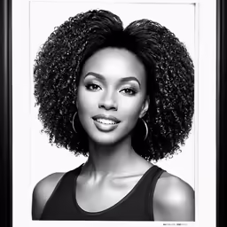 the image of an african american woman is shown