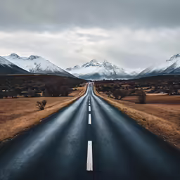 a photo of an empty street that is not moving