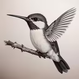a bird perched on top of a tree branch