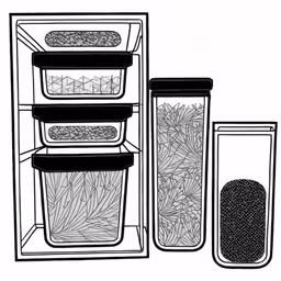 a refrigerator filled with lots of food and some water