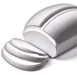 the large object is white on this white background