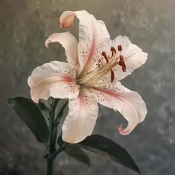 a flower is shown in a blurry image