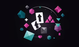 a circle with different designs in it
