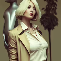 an image of a woman in dress clothes
