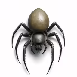 spider with two balls on its back paws