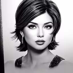an image of a woman wearing a necklace