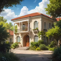 a very pretty and nicely appointed home with lots of windows