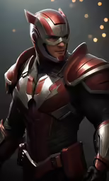 a character in the game, with a black background