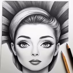 a drawing of the character missine from madcap