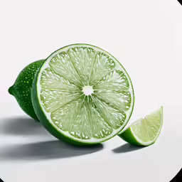 some green fruit is cut into pieces