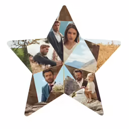 a star of people that are all different faces