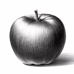 an image of an apple that has a unique textured design