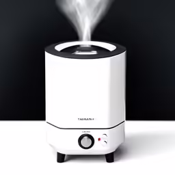 the electronic humider is heating up on the table