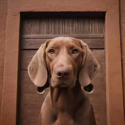 a dog looks very sad as he sits in a chair