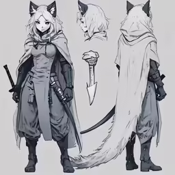 the concept for a character in a game
