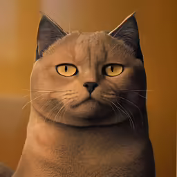 an image of a cat with big eyes and whiskers
