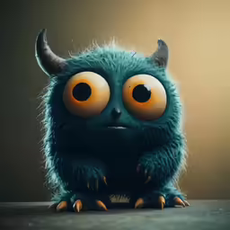 the animation movie monsters is showing as very sad looking