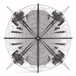 an abstract image of a group of people