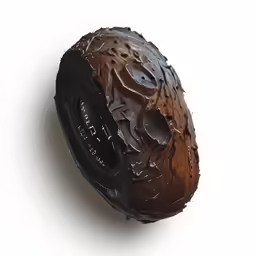 this is an image of a chocolate cupcake