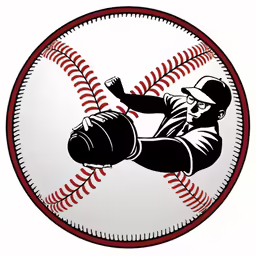 a baseball player is catching a ball with his glove
