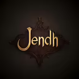 a golden sign with the word jeepah written in it