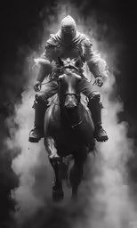 a photo of a man on top of a horse
