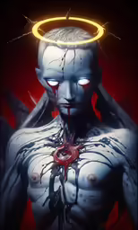 an image of someone with a human heart
