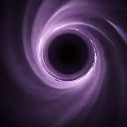 a purple spiral swirl or wave pattern is seen in this photo